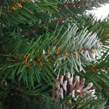 Triumph Tree Empress kerstboom w burlap groen frosted TIPS 184 - h90xd71cm
