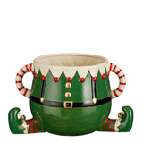 Mica Decorations Funny pot elf groen - l28xb19xh16,5cm