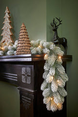 Black Box Trees Nagoya kerstslinger met LED Verlichting en Timerfunctie  - L270 x Ø20 cm - maximondo