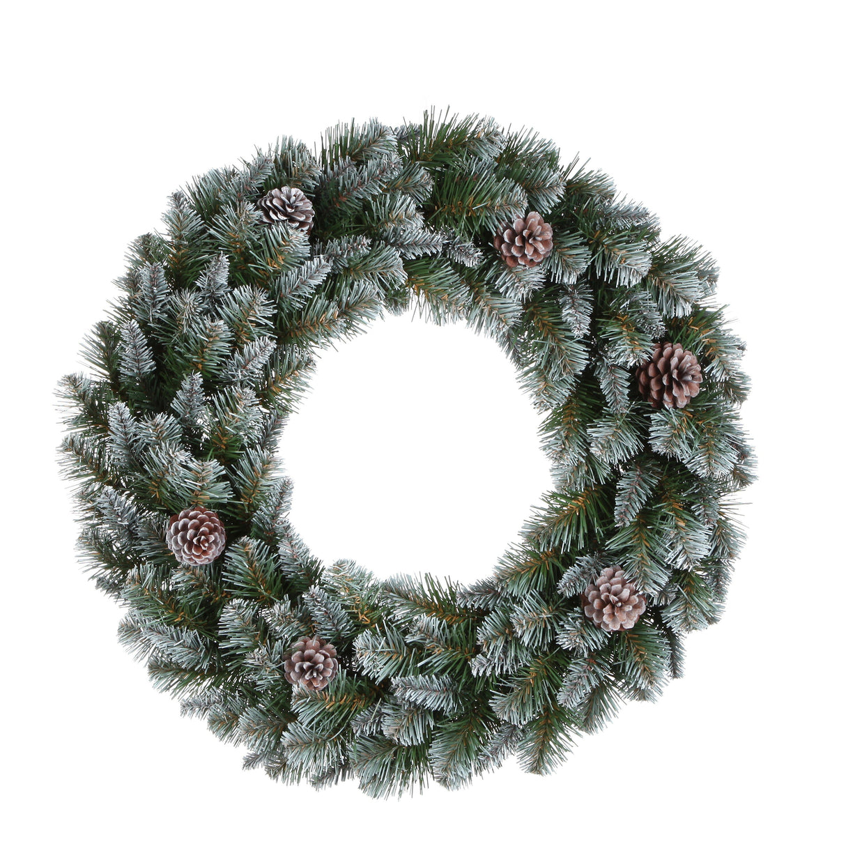 Triumph Tree Empress krans groen frosted TIPS 160 - d60cm