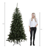 Triumph Tree Forest frosted pine kerstboom groen TIPS 1536 - h230xd157cm