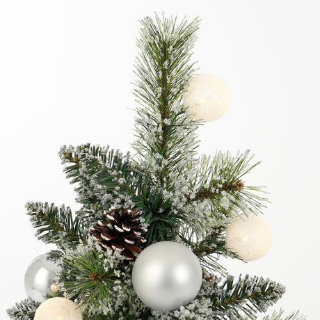 Black Box Trees Kaprun Kunstkerstboom in Jute met LED Verlichting en Timer - H60cm