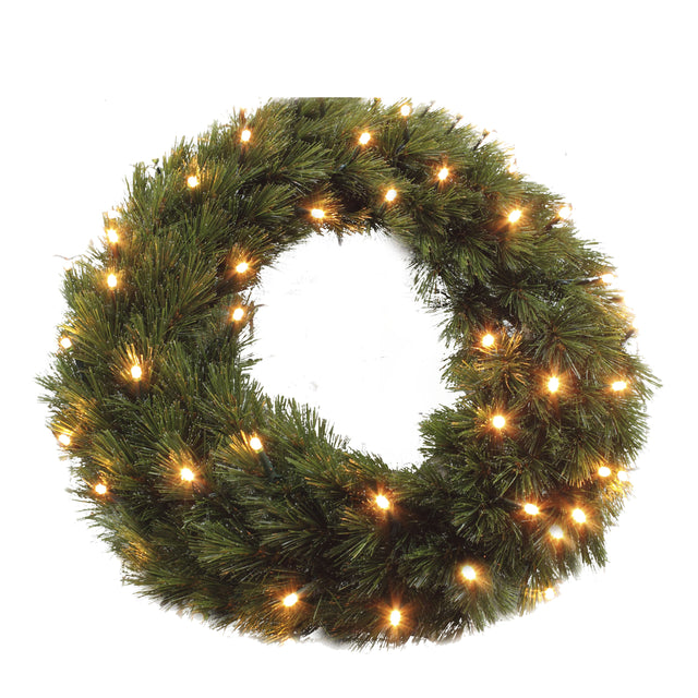 Triumph Tree Forest frosted krans led groen 72L TIPS 160 - d60cm - maximondo