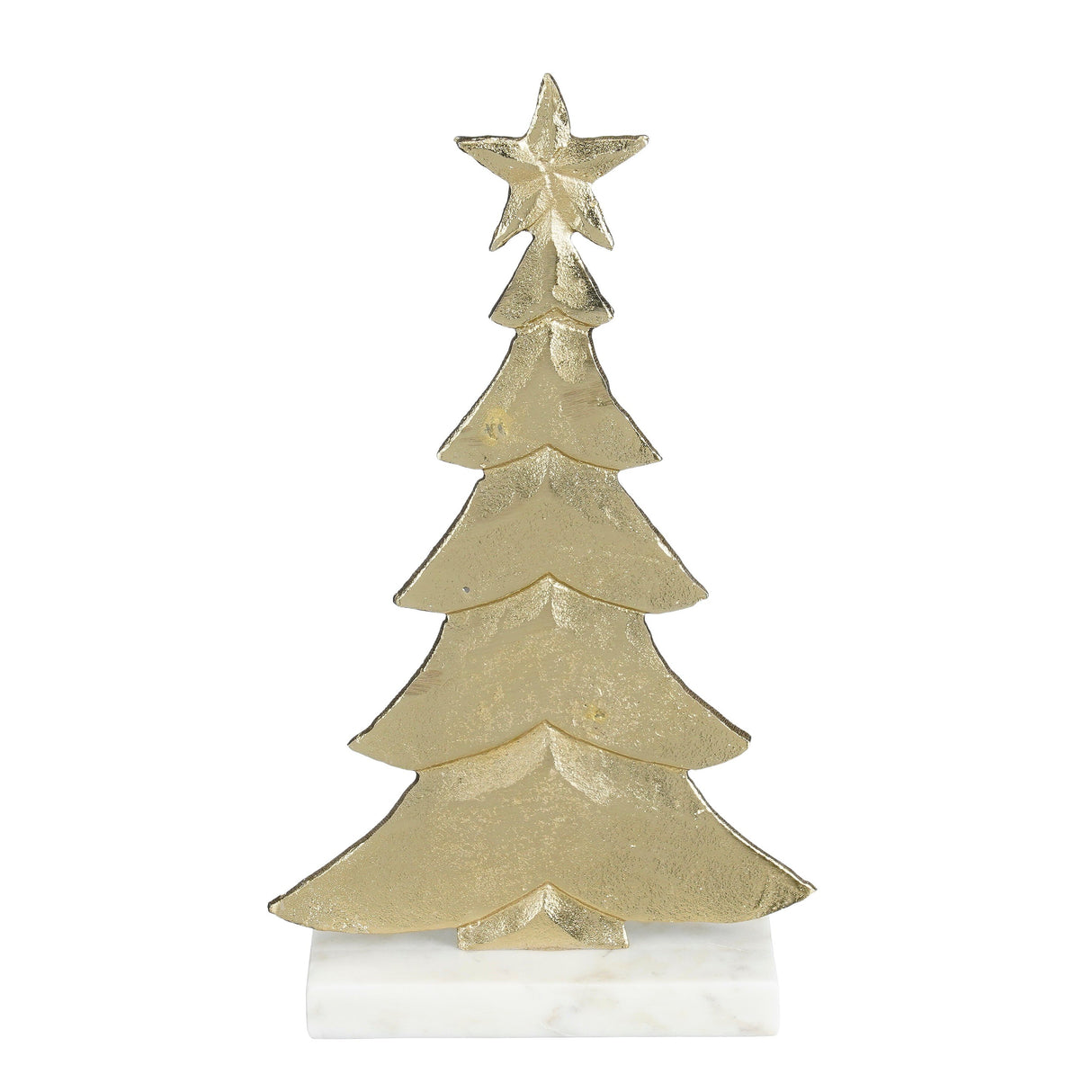 Mica Decorations Decoratie boom champagne - l18xb7xh32cm