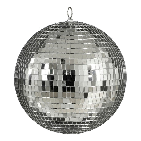 Mica Decorations Ornament spiegel bal zilver - d25cm