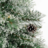 Black Box Trees Vandans Kunstkerstboom met LED Verlichting en Timerfunctie - H120 x Ø60cm - Groen - maximondo