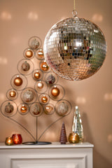 Mica Decorations Ornament spiegel bal champagne - d30cm