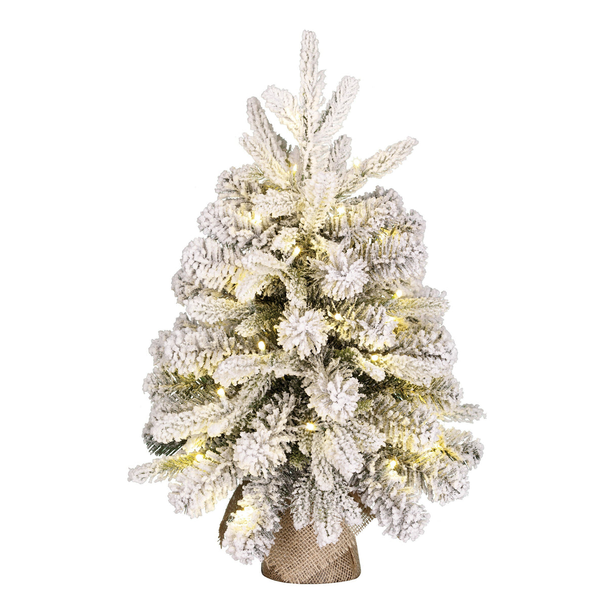 Black Box Trees Grimshaw Kunstkerstboom in Pot met LED Verlichting en Timerfunctie - H60 x  Ø45 cm - maximondo