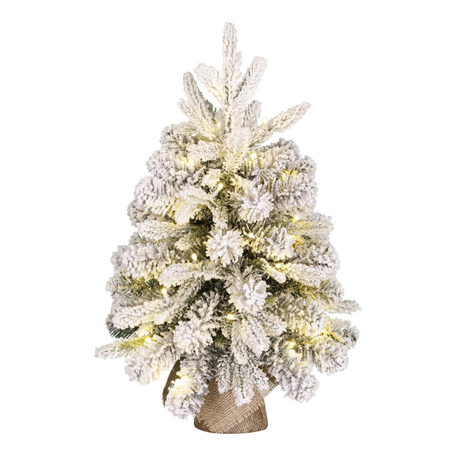 Black Box Trees Grimshaw Kunstkerstboom in Pot met LED Verlichting en Timerfunctie - H60 x  Ø45 cm - maximondo