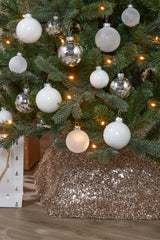 Mica Decorations kerstboomrok, opvouwbaar goud - - ⌀50cm - ↕30cm