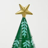 Mica Decorations Decoratie kerstboom groen - h46xd13cm