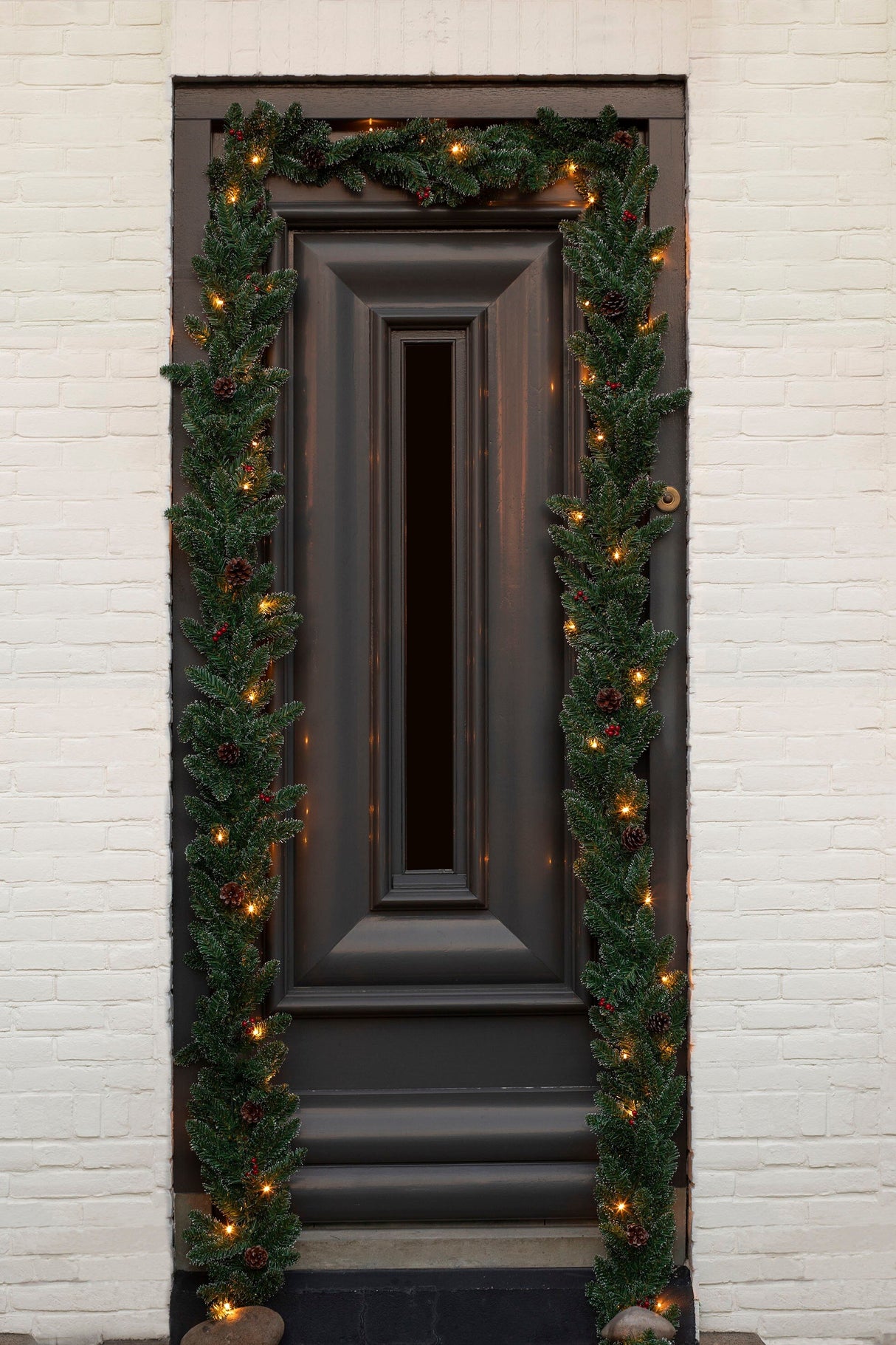 Black Box Trees Creston slinger led werk op batterijen groen 30L TIPS 200 - l270xd25cm