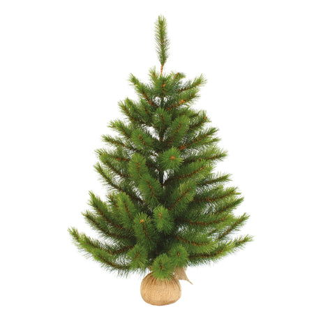 Triumph Tree Richmond kerstboom w burlap groen TIPS 106 - h90xd69cm