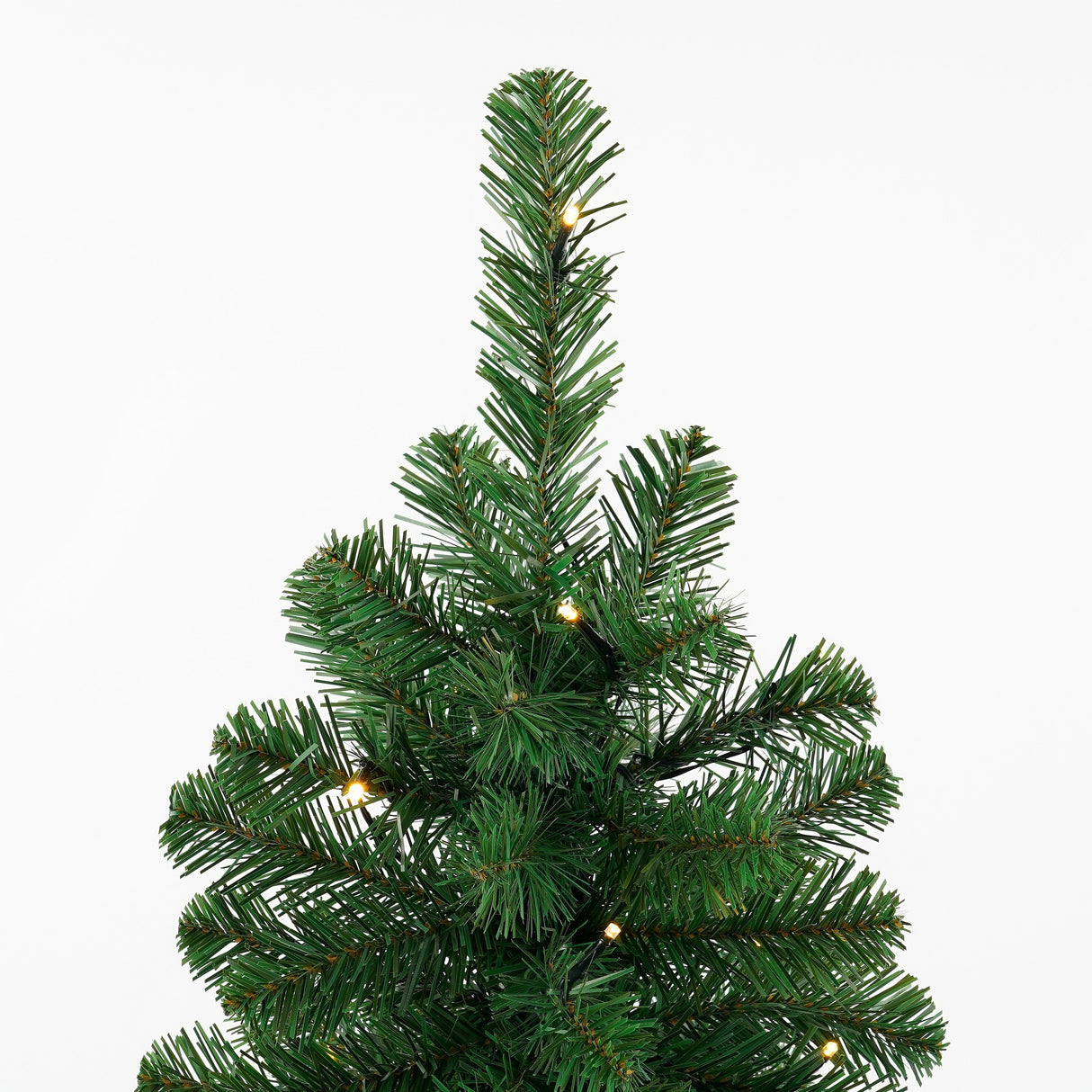 Black Box Trees Norton Kunstkerstboom in Pot met LED Verlichting - H90 x Ø50 cm - Groen