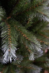 Triumph Tree Pittsburgh kerstboom met burlap groen frosted TIPS 127 - h90xd56cm