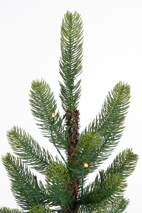 Black Box Trees Nagoya Set van 2 KunstKerstbomen en 1 Kerstkrans voor Buiten - H90 x Ø45 cm