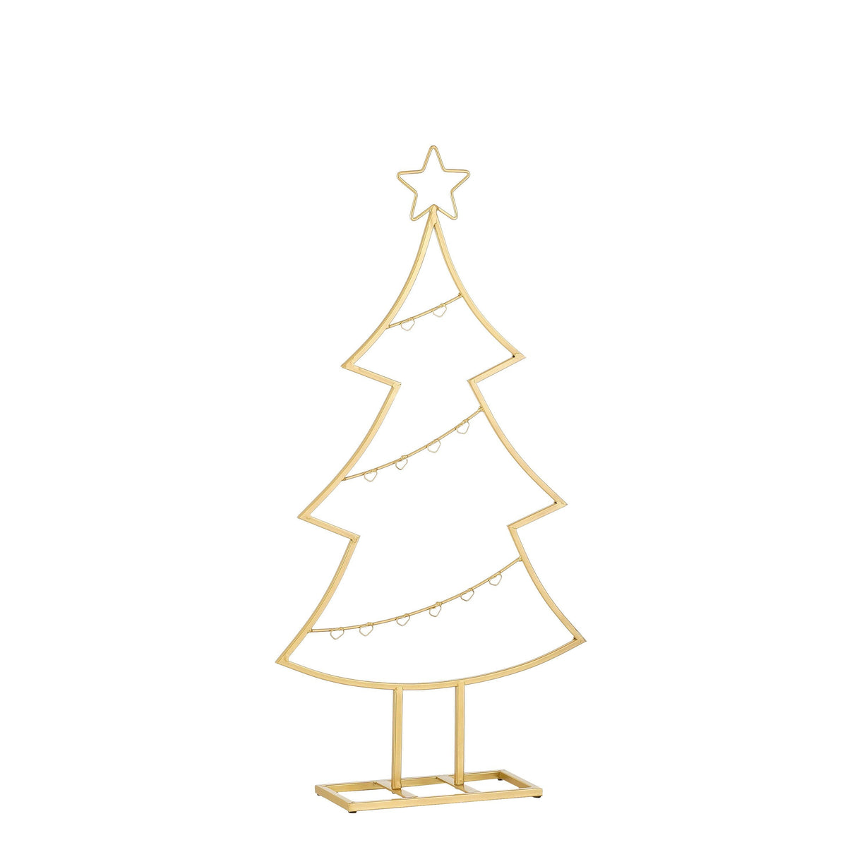 Mica Decorations Decoratie Kerstboom - L40 x B12 x H79 cm