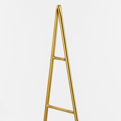 Mica Decorations Decoratie Kerstboom - L50 x B15 x H152 cm - Metaal - Goud