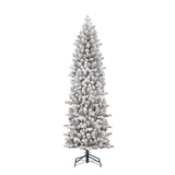 Black Box Trees Harma Smalle Kunstkerstboom - ↕230 cm x Ø69 cm - Groen Frosted