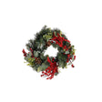 Mica Decorations Harvey krans rood - h11xd40cm - maximondo