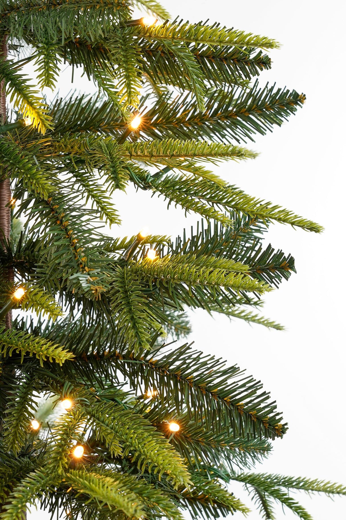 Black Box Trees Lodge kerstboom groen warm wit 90L TIPS 294 en timer & dimmer - h155xd48cm