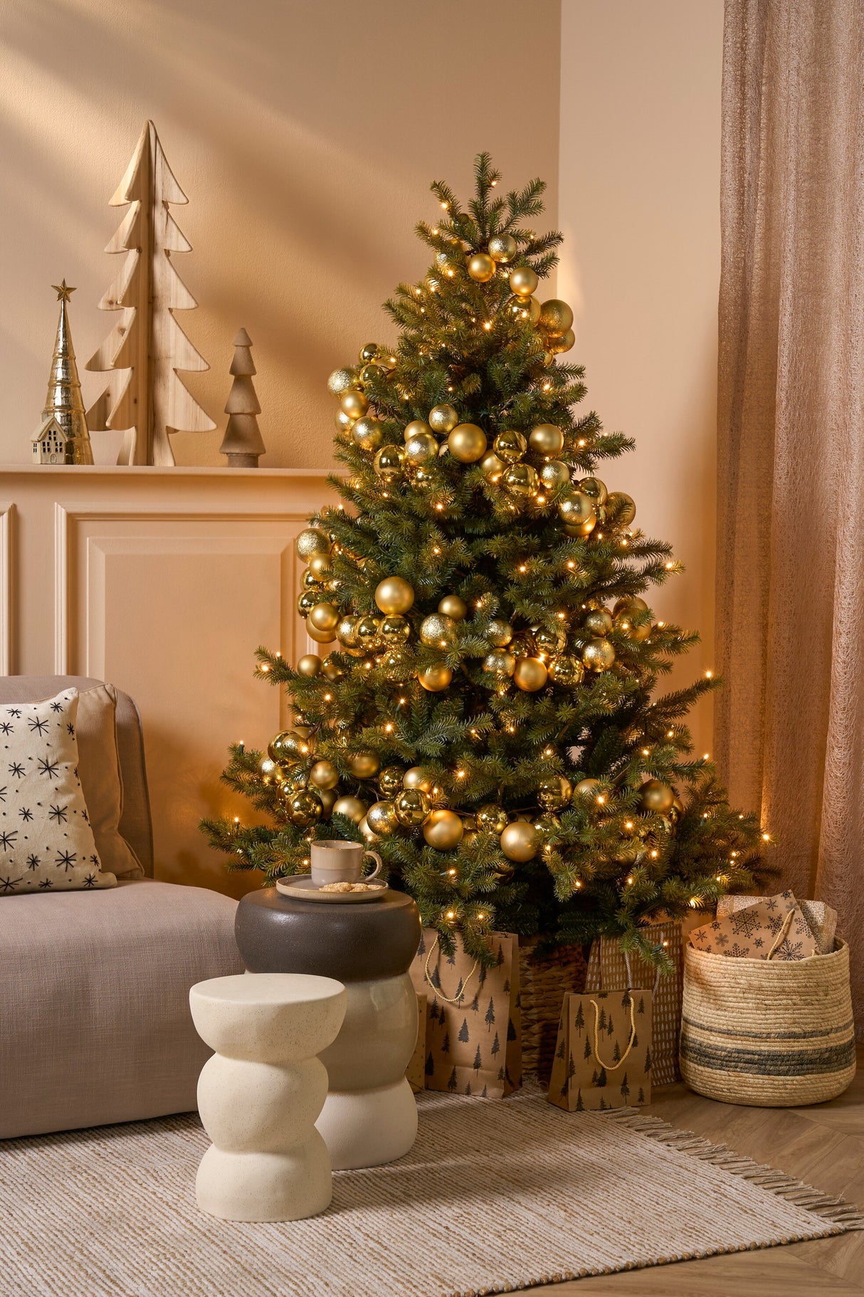 Black Box Trees Clive kerstboom led groen 280L TIPS 2674 - h215xd142cm