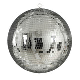 Mica Decorations Spiegel bal hangend zilver - d50cm