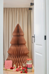 Mica Decorations Decoratie boom bruin FSC Mix - h152xd104cm