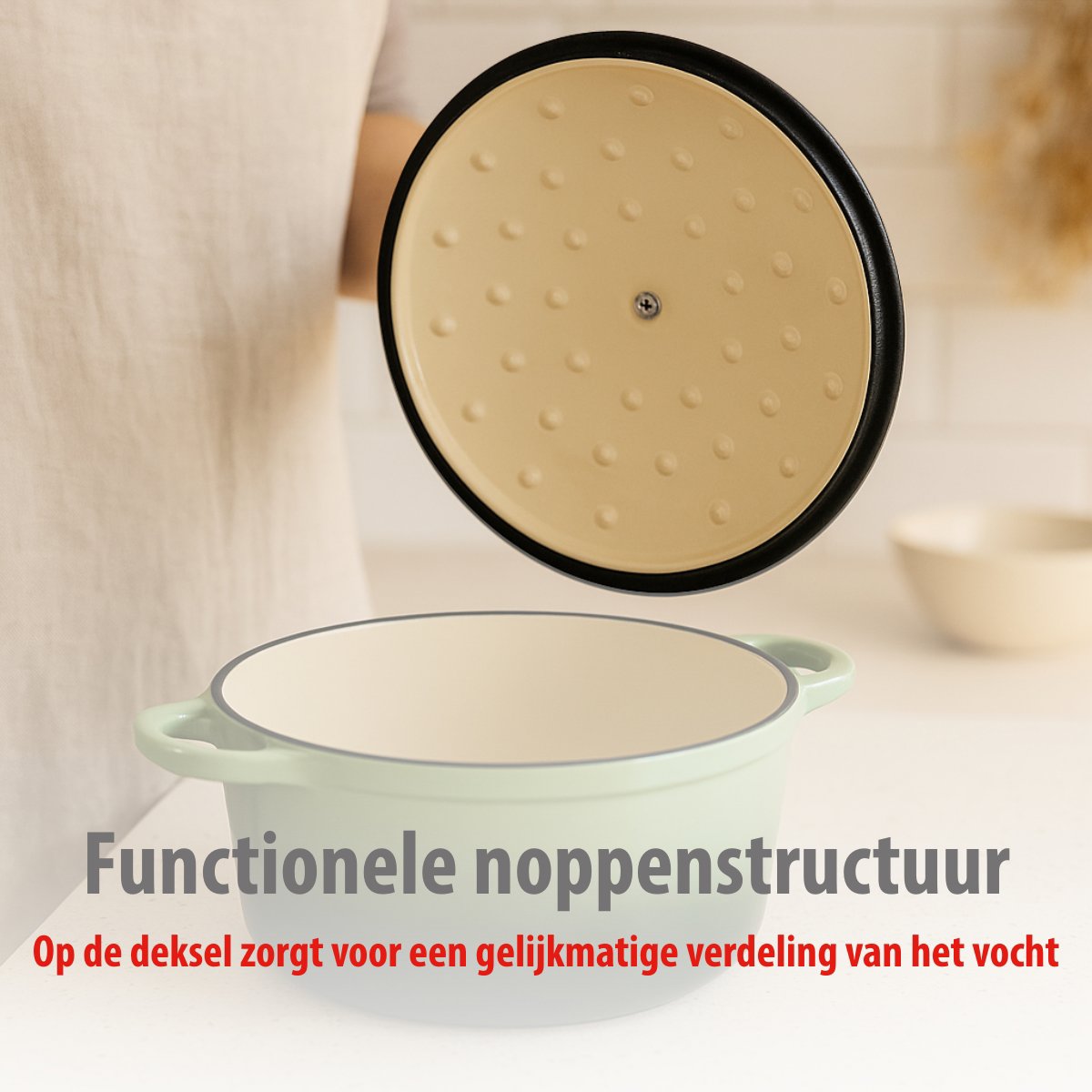 alpina Braadpan – Braadpan Inductie met Deksel 3,8 L Ø 24 cm