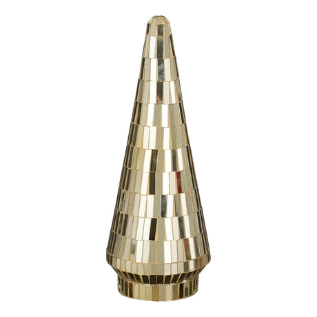 House of Seasons Decoratie boom goud - h33xd13cm - maximondo