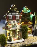 Luville Collectables Wintersport shop battery operated - l17,5xb8xh28cm - maximondo