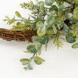 House of Seasons Krans groen TIPS 49 - h7xd45cm - maximondo