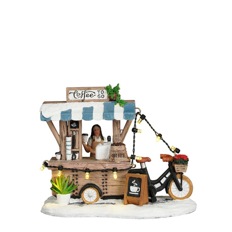 Luville Collectables Coffee to go battery operated - l13,5xb8xh11cm - maximondo