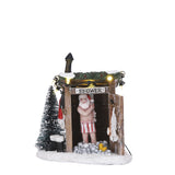 Luville Collectables Naked santa battery operated - l10xw8,5xh11cm - maximondo