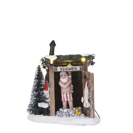 Luville Collectables Naked santa battery operated - l10xw8,5xh11cm - maximondo