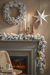 Black Box Trees Dinsmore Kerstkrans met Verlichting - Ø60cm - maximondo