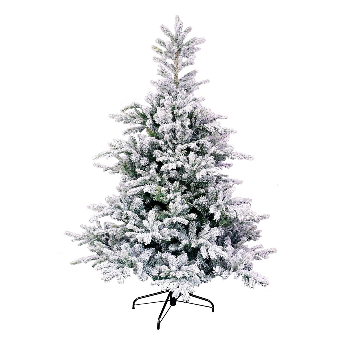 Black Box Trees Grimshaw kerstboom groen frosted TIPS 1564 - h185xd132cm - maximondo