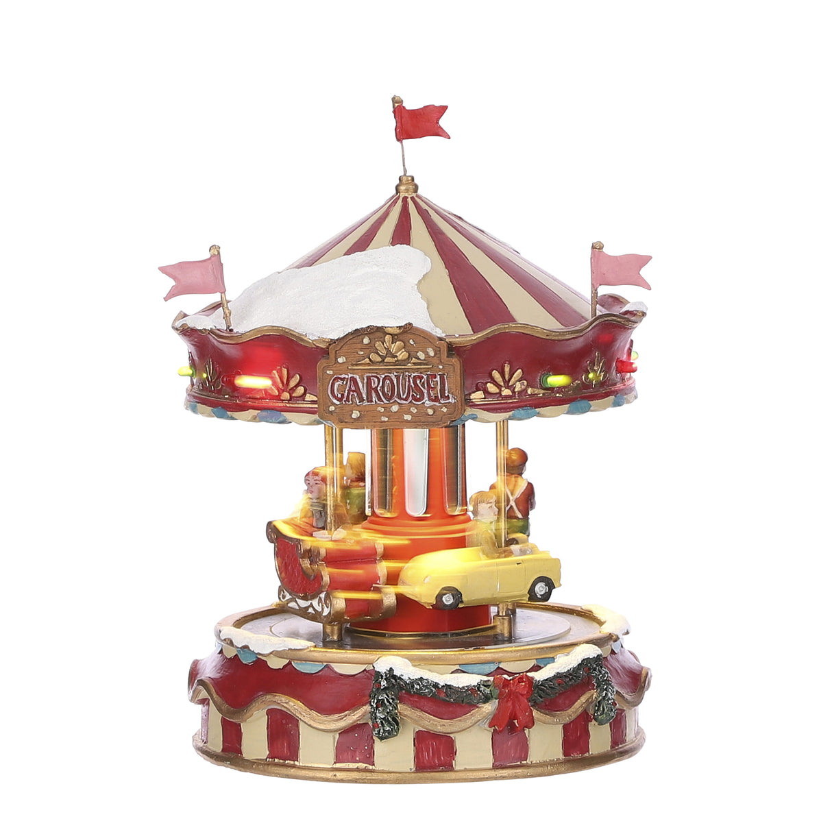Luville Collectables Little carousel battery operated - l13xw13xh17,5cm - maximondo