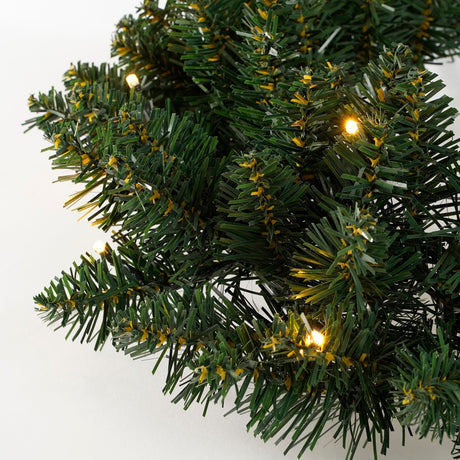 Black Box Trees Kerstkrans Hart met LED Verlichting - Ø60 cm