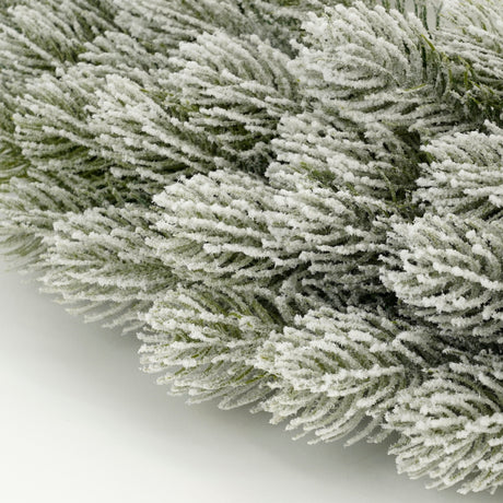 Black Box Trees Nigata krans groen frosted TIPS 126 - h12xd60cm - maximondo
