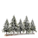 House of Seasons Kerstboom groen frosted TIPS 452 - h40xd22cm - maximondo