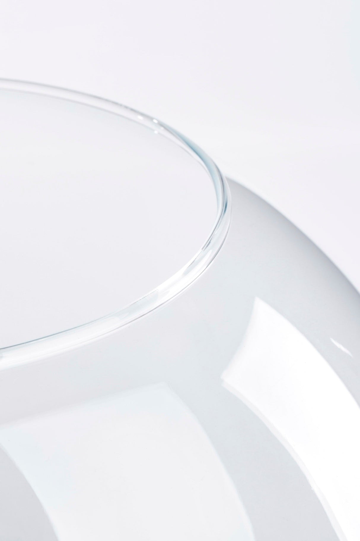 Mica Decorations Babet vaas bal glas - h28xd34cm