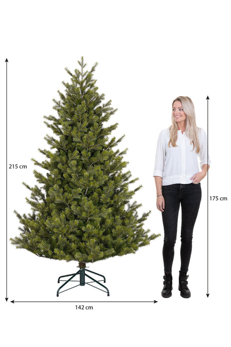 Black Box Trees Clive kerstboom groen TIPS 2674 - h215xd142cm - maximondo