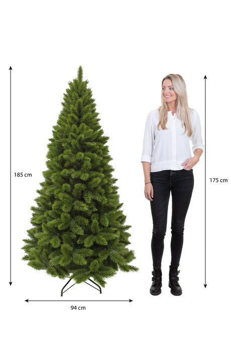 Triumph Tree Camden kerstboom slim groen TIPS 423 - h185xd94cm