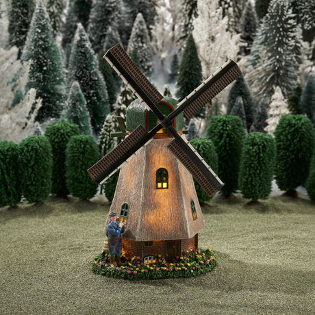 Luville Collectables Zaanse molen battery operated - l20xb14xh28cm - maximondo