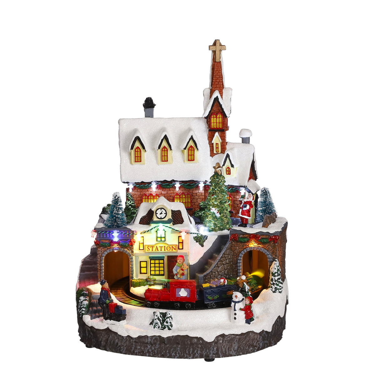 Luville Collectables Station battery operated - l23,5xw24xh32,5cm - maximondo