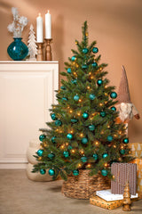 Triumph Tree Bristlecone kerstboom led groen 144L TIPS 438 - h155xd99cm - maximondo
