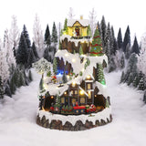 Luville Collectables Mountain village adapter included - h43xd31cm - maximondo