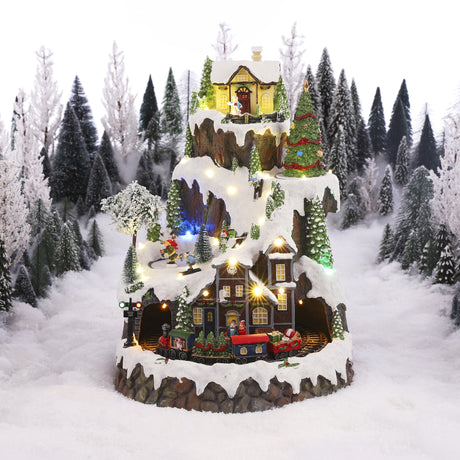 Luville Collectables Mountain village adapter included - h43xd31cm - maximondo