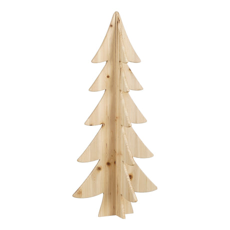House of Seasons Decoratie boom bruin FSC 100% - l36xb36xh78cm - maximondo